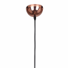 PENDENTE COPPER COBRE E PRETO (D)32CM (A)35CM 1XE27 40W - XN001 - 1