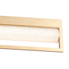 PENDENTE GLITTER DOURADO E TRANSPARENTE (C)76CM (L)6CM (A)13.5CM 1X20W 3000K 1000LM - HC009S - 2