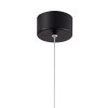 PENDENTE CORDEL PRETO (D)15CM (A)13CM 5W + 2W 2700K 350LM - CD013 - 1
