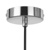PENDENTE ARAMI D 20CM X 18CM 1XE27 127V / 220V CROMADO - CI004C - 1