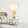 BASE PARA ABAJUR VENETO DOURADO E CHAMPAGNE (D)22CM (A)52.2CM 1XE27 40W - WR004 - 4