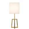 BASE PARA ABAJUR VENETO DOURADO (C)22CM (L)18CM (A)52.5CM 1XE27 40W - MI004 - 3