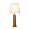 BASE PARA ABAJUR VENETO DOURADO E MARROM (D)17CM (A)58.5CM 1XE27 40W - MI009 - 4