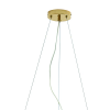 PENDENTE HALO DOURADO E CONHAQUE (D)69.5CM (A)24CM 25XG9 125W - PENDENTE HALO DOURADO E CONHAQUE (D)69.5CM (A)24CM 25XG9 125W - 7