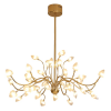 PENDENTE TSUKI BRONZE E TRANSPARENTE (D)97CM (A)48CM 40X1.5W 3000K 6000LM - BB009L - 4