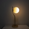 ABAJUR VIVA DOURADO E BRANCO (D)17CM (A)49CM 1XE27 BOLINHA 5W - SQ007 - 6