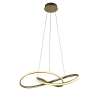 PENDENTE ATOM DOURADO (D)63CM (A)15CM 1X36W 3000K 1188LM LED - 5