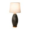 Base Para Abajur Artisano Dourado E Azul (D)24Cm (A)62Cm 1Xe27 40W - HR003 - 1