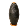 Base Para Abajur Artisano Dourado E Azul (D)24Cm (A)62Cm 1Xe27 40W - HR003 - 2