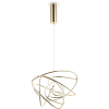 PENDENTE NINHO DOURADO E BRANCO (D)41CM 1X24W 3000K 1920LM - WD017M - 4