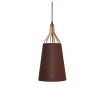 PENDENTE LAN D 23CM X 48CM 1XE27 127V / 220V COBRE E MARROM - XN008 - 1